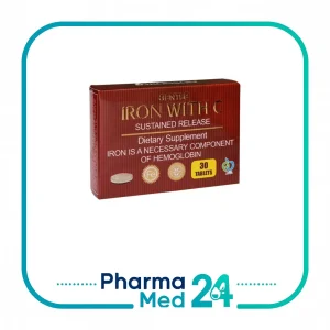 قرص آهن با ویتامین ث ۳۰ عددی (برونسون)