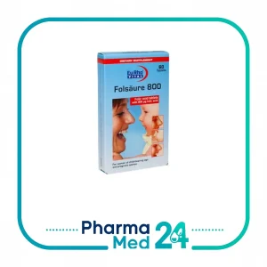 کپسول فولیک اسید ۸۰۰ میلی‌گرم ۶۰ عددی ( یورو ویتال )