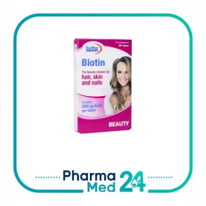 قرص بیوتین ۲۵۰۰ میکروگرم - ۶۰عددی (یوروویتال)