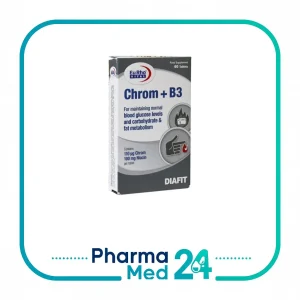 قرص کروم و ویتامین ب۳ ۶۰ عددی (یوروویتال)