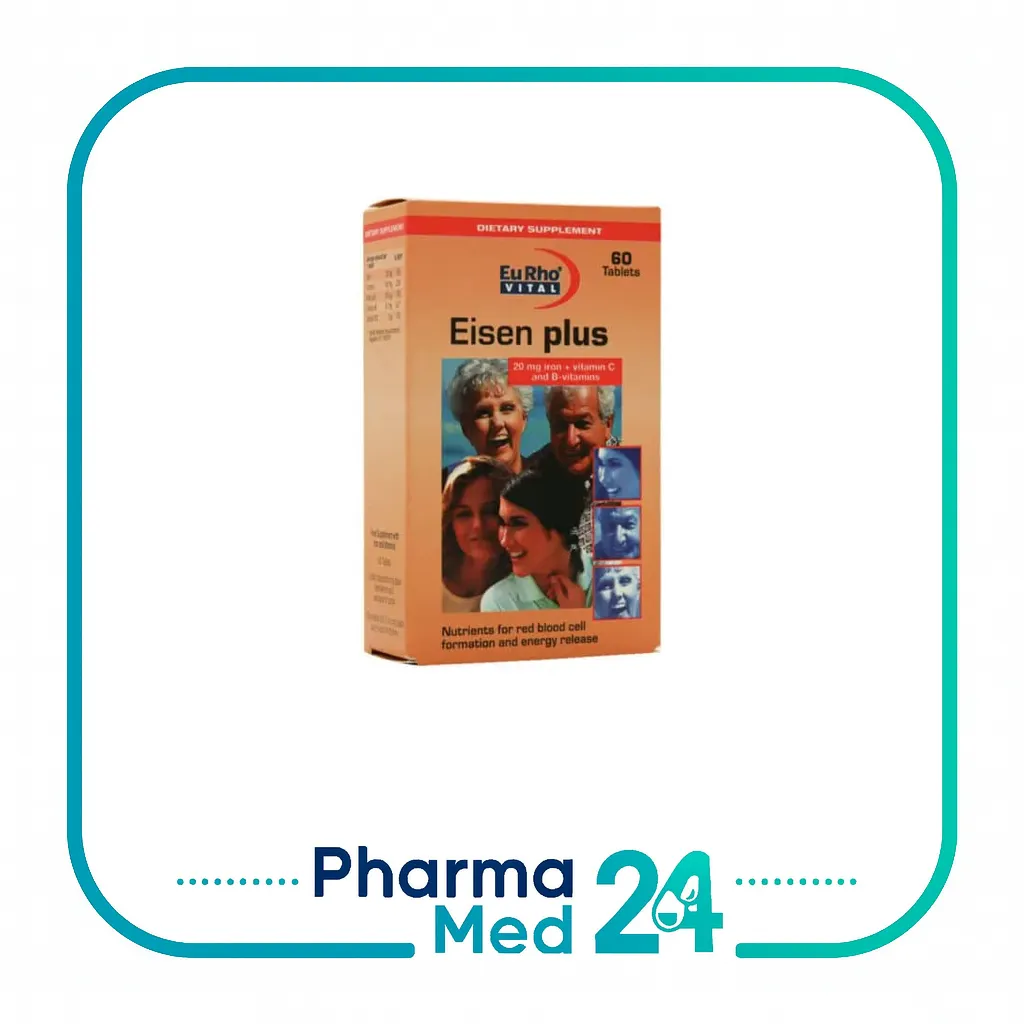 Eurho Vital Eisen Plus 60 Tabs