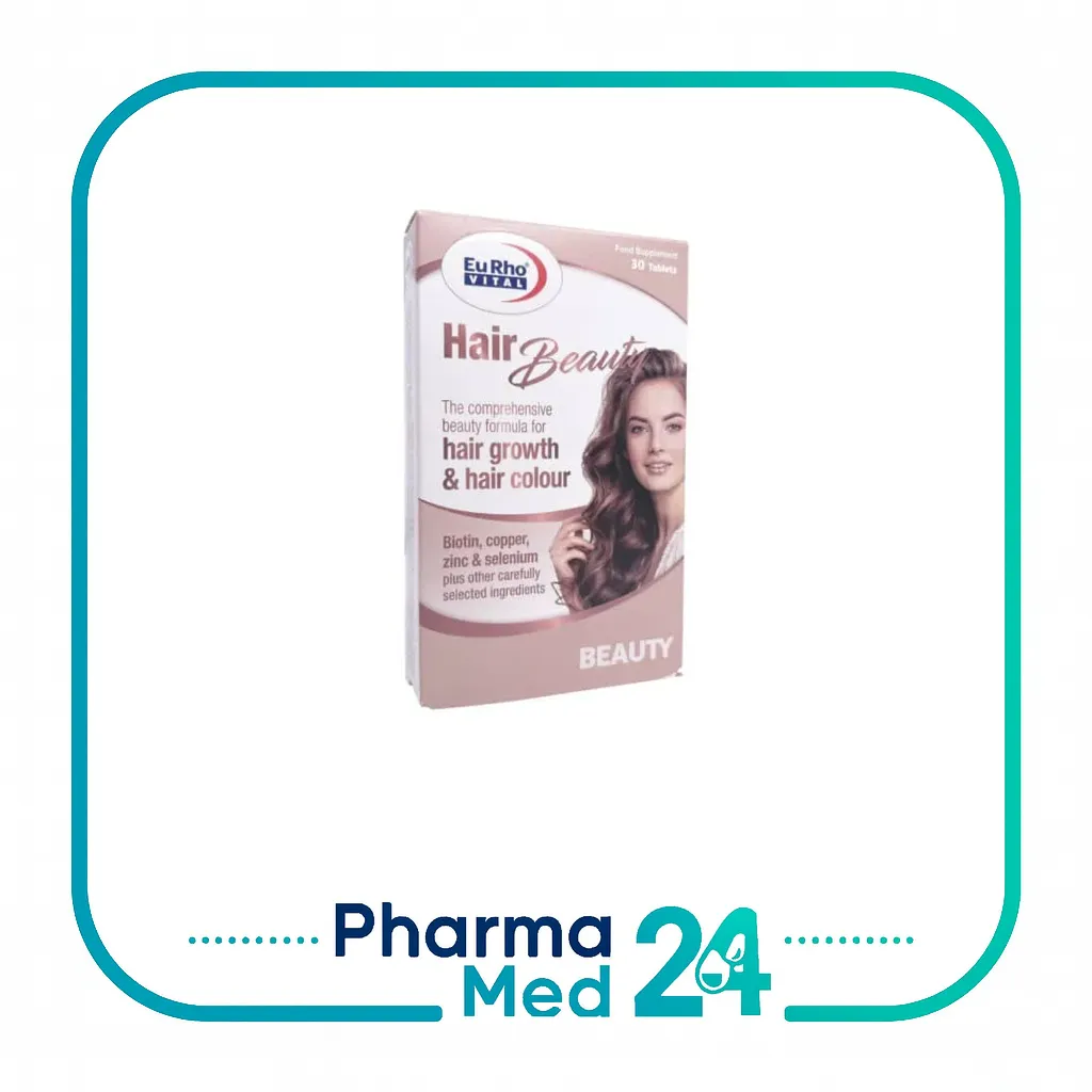 Eurhovital Hair Beauty 30 Tablets