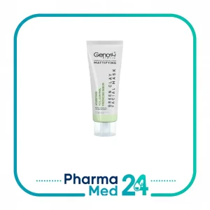 ماسک خاک رس سبز صورت و گردن ژنوبایوتیک