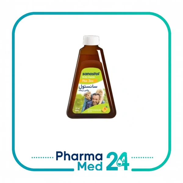 Multi Sanostol Plus Zinc Syrup 155 ml
