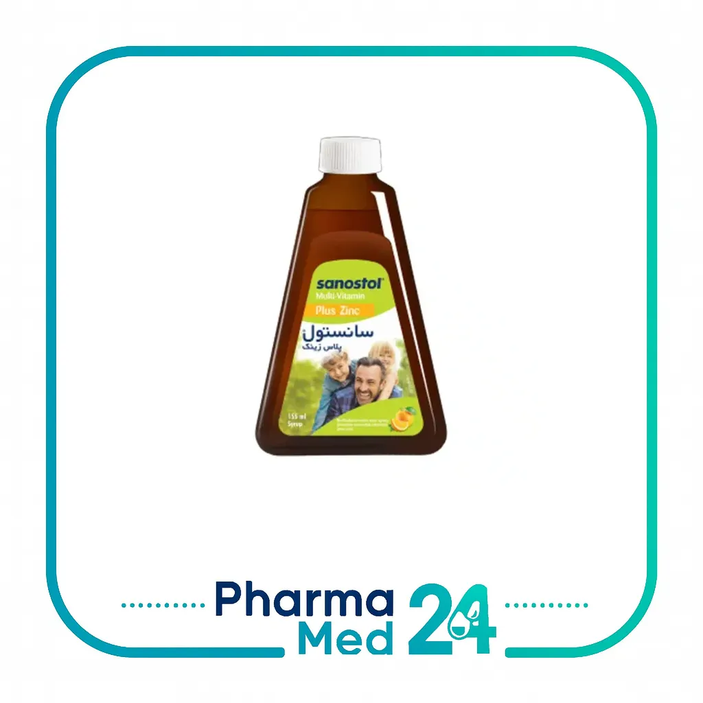Multi Sanostol Plus Zinc Syrup 155 ml
