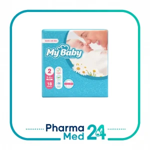 پوشک بچه مای بیبی سایز ۲ ۴عددی