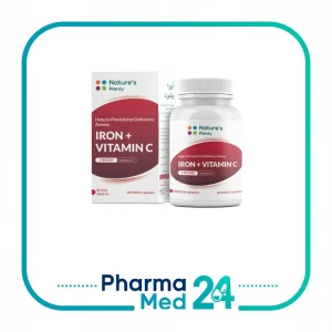 IRON +VITAMINN C  CAP < NATURES PLENTY>