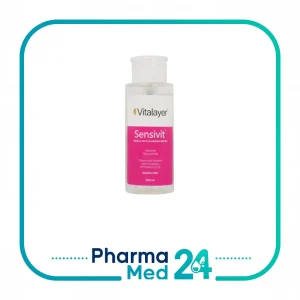 محلول پاک کننده ارایش پوست جساس (ویتالیر)