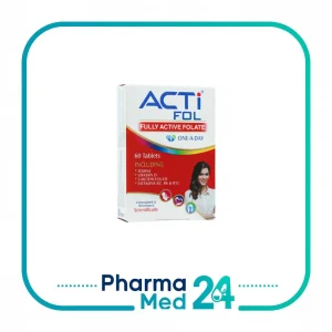 قرص آهن مدل Acti Fol مخصوص بانوان باردار بسته 60 عددی (ابیان دارو)