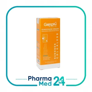 کرم ضد آفتاب مناسب پوست های چرب بژ تیره (ژنوبایوتیک)