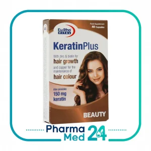 Eurhovital Keratin Plus 30 Capsules