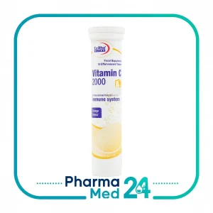 Eurhovital Vitamin C 2000 mg 13 Effervescent Tablets