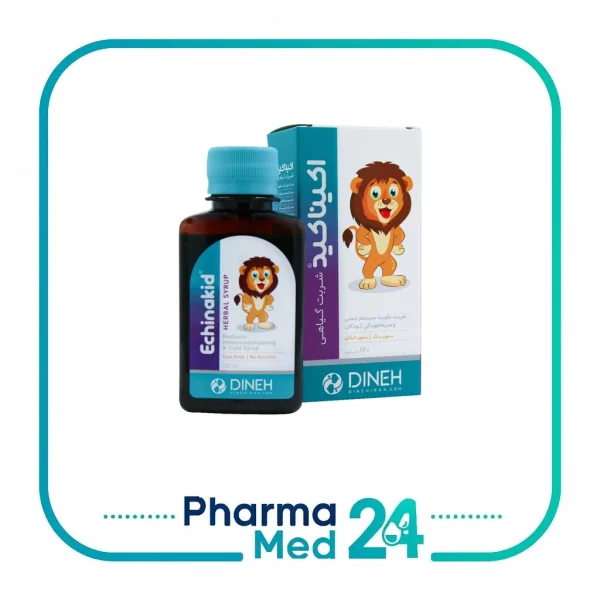 شربت اکیناکید ۱۲۰ میلیلیتر (دینه)