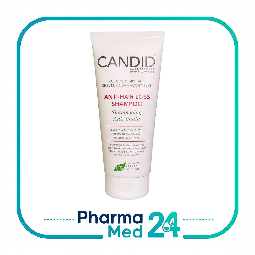 Candid Anti Hair Loss Shampoo For Normal And Dry Hair 200 ml