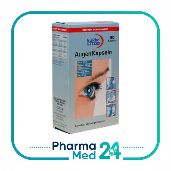 EuRho Vital Augen Eye Capsule 60 Caps