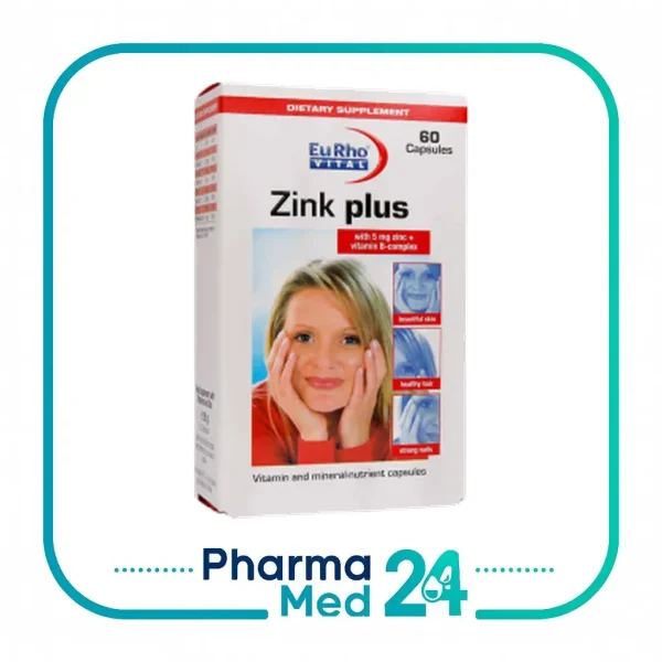 EuRho Vital Zink Plus 5 Mg 60 Caps