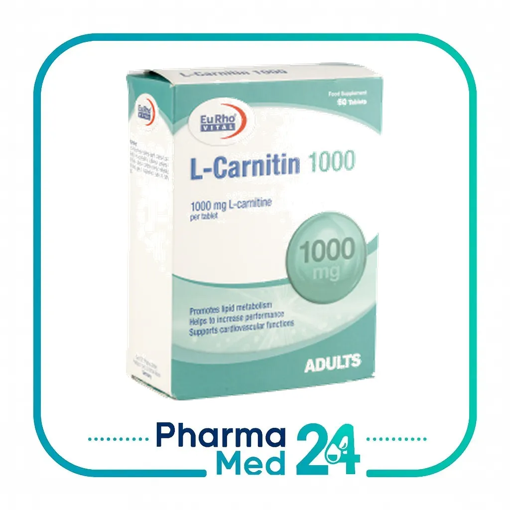 Eurho Vital LCarnitin 1000 mg 60 Tabs