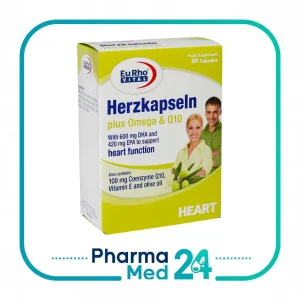 Eurhovital Herzkapseln Plus Omega And Q10 30 Capsules