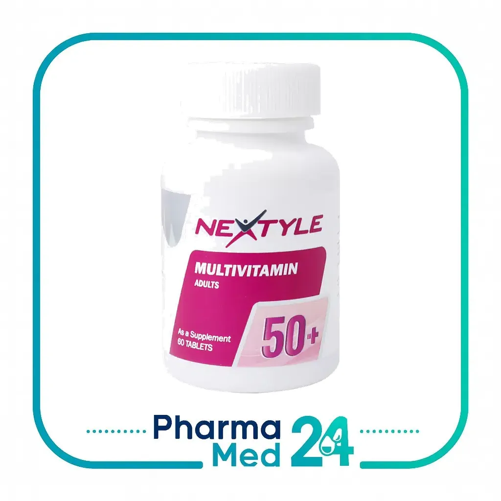 Nextyle Multivitamin Adults +50 60 Tabletes