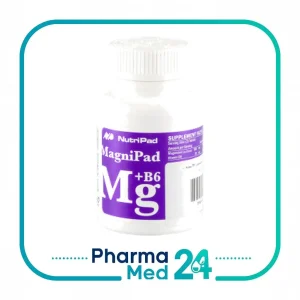 Nutri Pad Mafnesium Citrare And Vitamin B6 60 Tablets