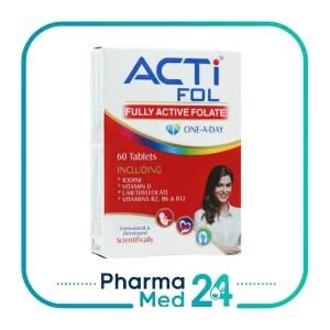 قرص آهن مدل Acti Fol مخصوص بانوان باردار بسته 60 عددی (ابیان دارو)