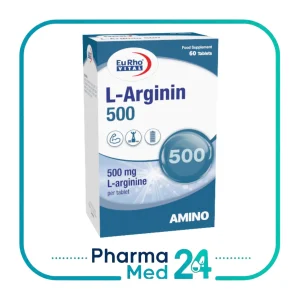 قرص ال آرژینین 500 میلی گرم 60 عددی (یوروویتال)