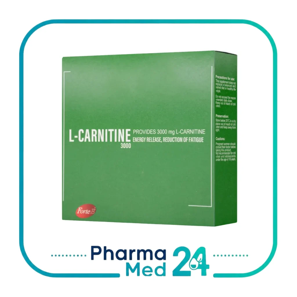 Samar Teb Darman Forte E L Carnitine 3000 Mg 10 Vials