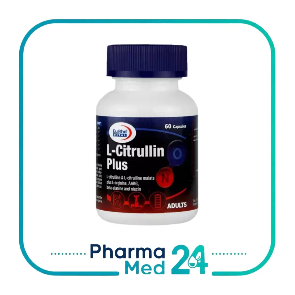 eurho vital l citrullin plus 60 caps