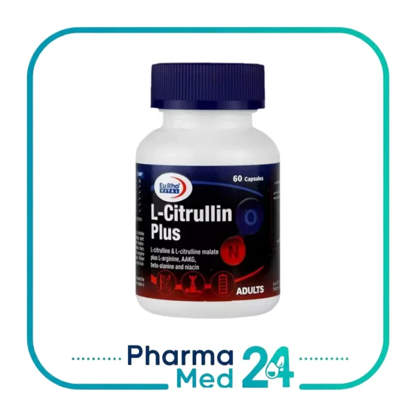 eurho vital l citrullin plus 60 caps