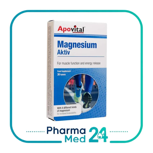 Apovital Magnesium Aktiv 30 Tablets