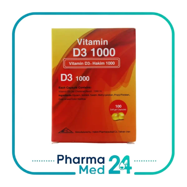 Hakim Vitamin D3 1000 IU 100 FC Tabs