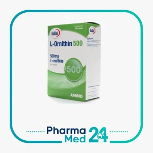 کپسول ال اورنیتین 500 میلی‌گرم 60 عددی (یوروویتال)